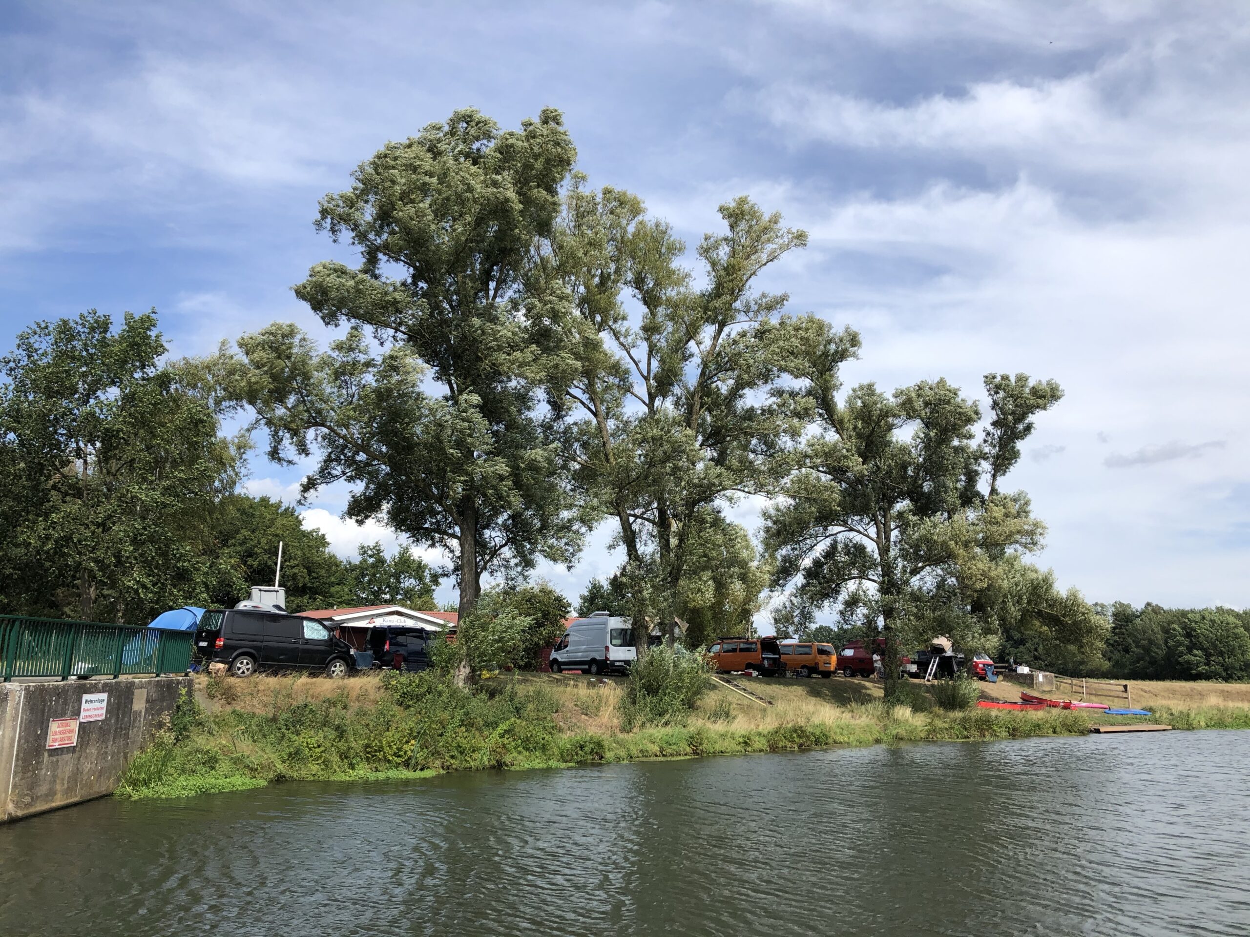 Campervan-Treffen an der Aller